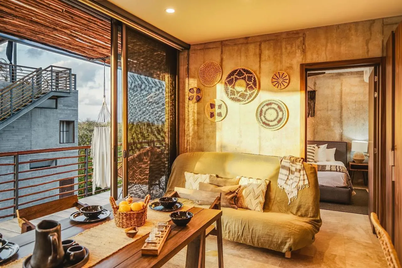 בית הארחה מלון Luxury 2Br Penthouse Tulum Private Pool Cenote מקסיקו