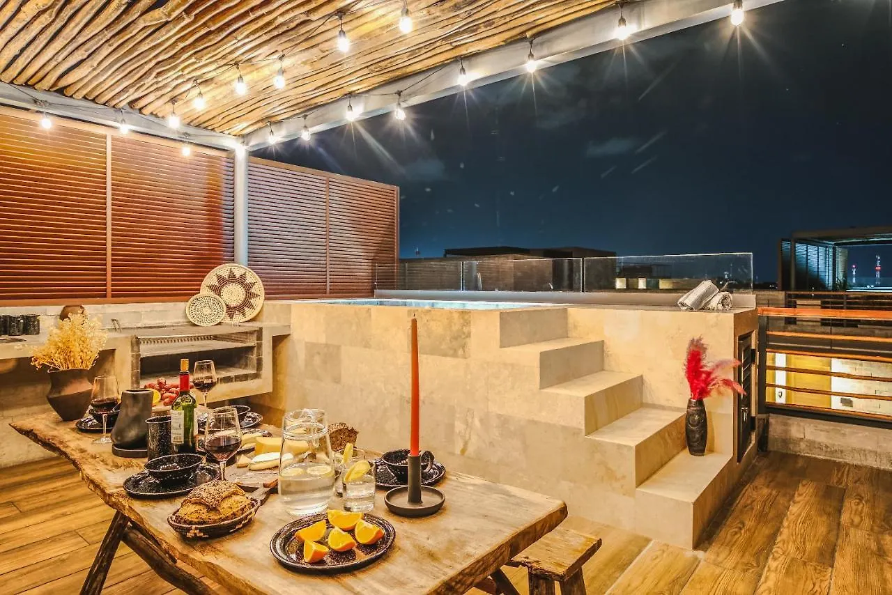 מלון Luxury 2Br Penthouse Tulum Private Pool Cenote