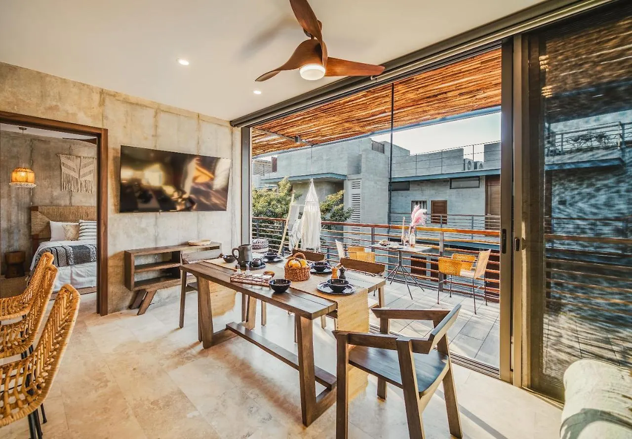 מלון Luxury 2Br Penthouse Tulum Private Pool Cenote 0*,