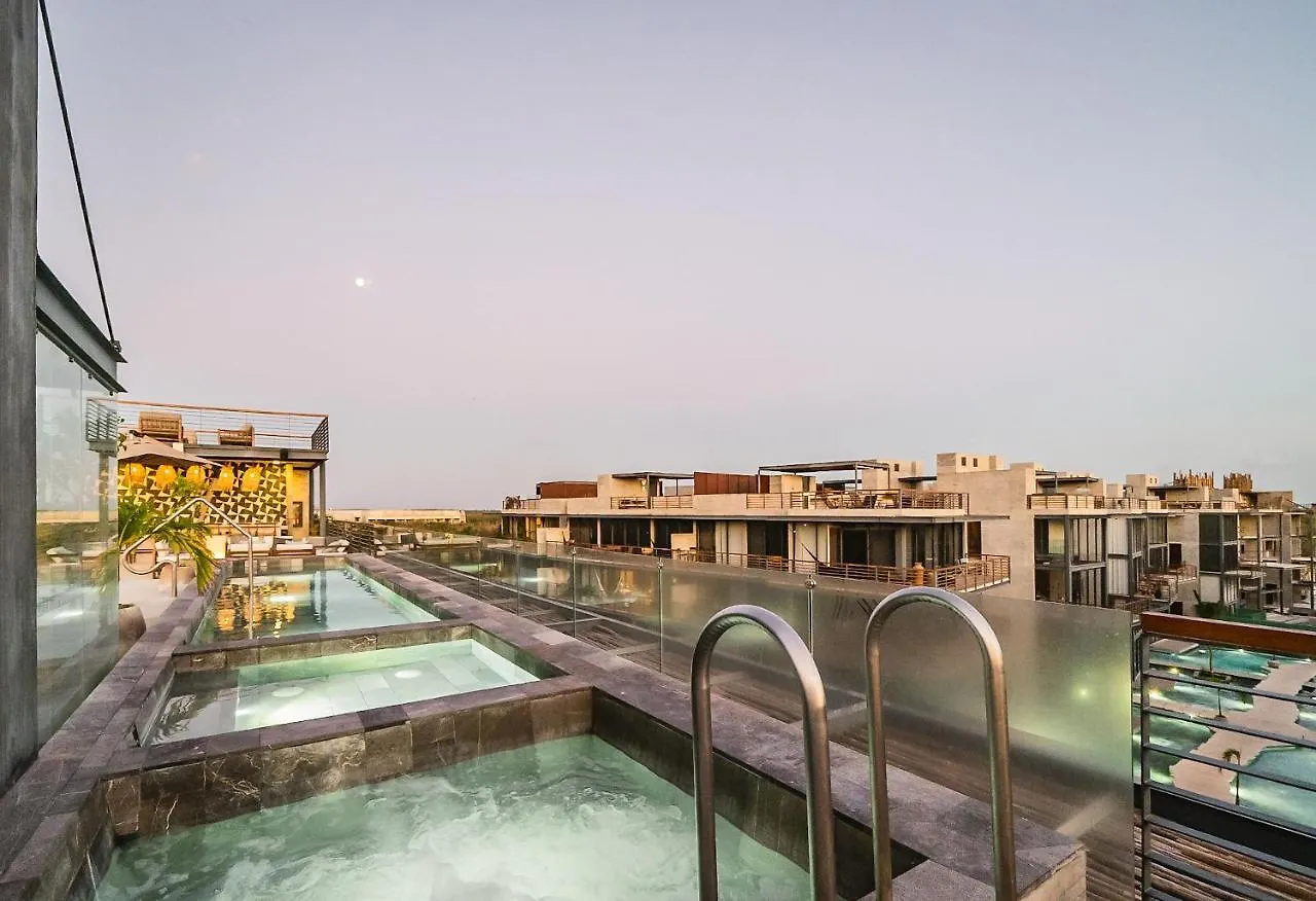 בית הארחה מלון Luxury 2Br Penthouse Tulum Private Pool Cenote מקסיקו