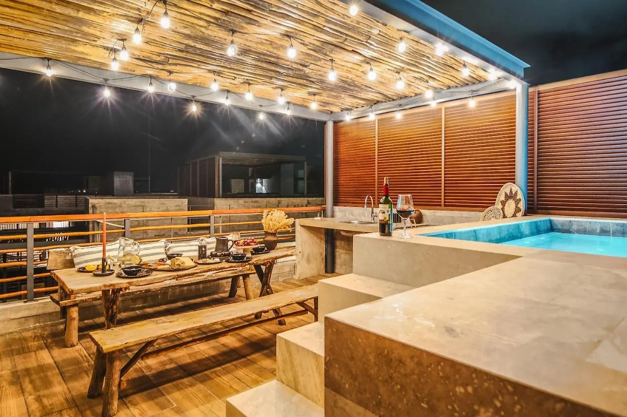 בית הארחה מלון Luxury 2Br Penthouse Tulum Private Pool Cenote