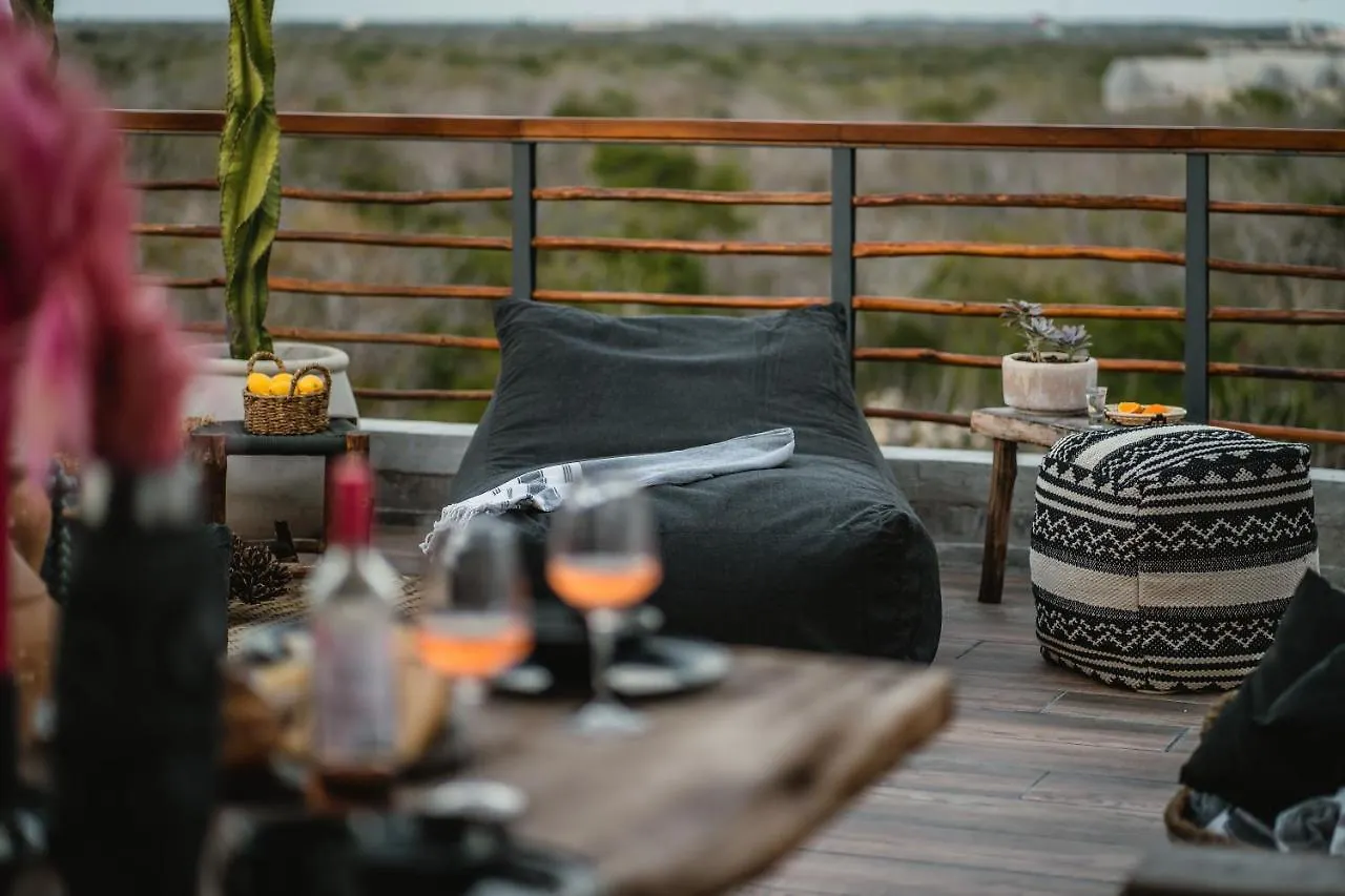 בית הארחה מלון Luxury 2Br Penthouse Tulum Private Pool Cenote