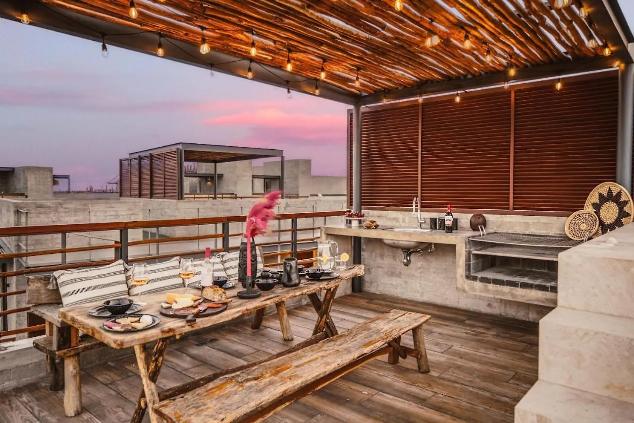 Luxury 2Br Penthouse Tulum Private Pool Cenote 호텔